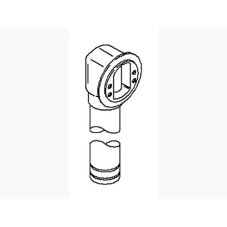 Kohler Elbow & Tube Sa, Overflow, 1.5 K-1009707